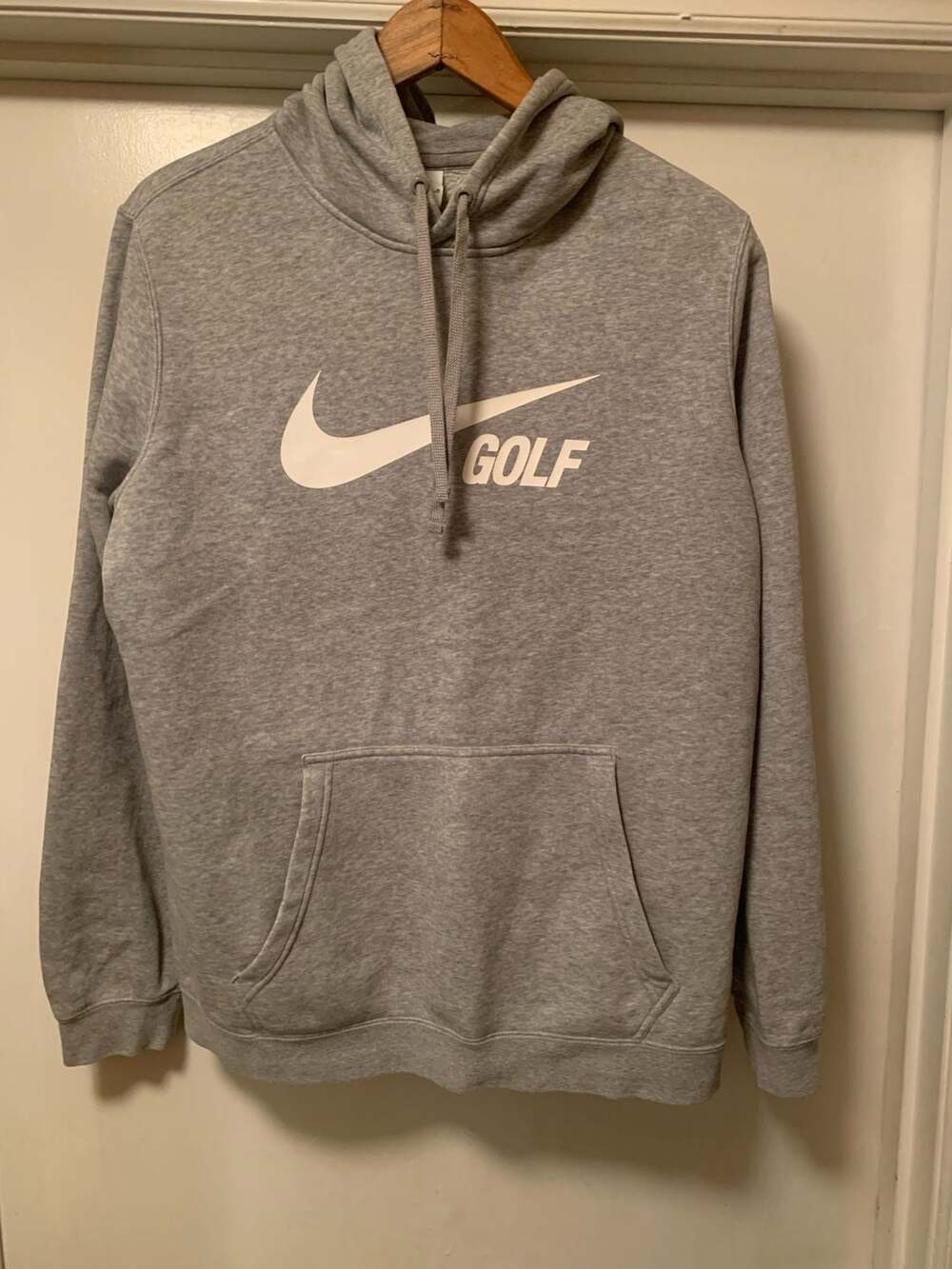 Nike Golf Hoodie Size M Grey Pullover Sweatshirt